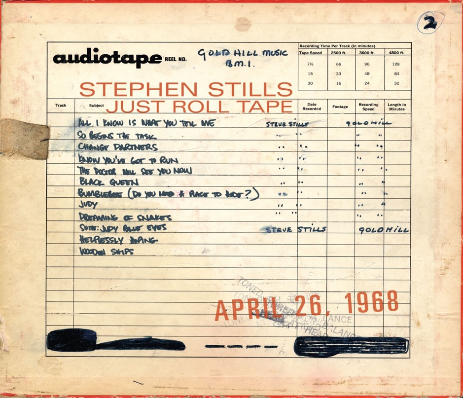 Stephen Stills - Just Roll Tape